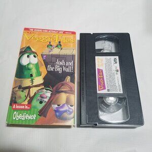 Veggie Tales Josh and the Big Wall Obedience Big Idea's VHS Tape - Bundle & Save